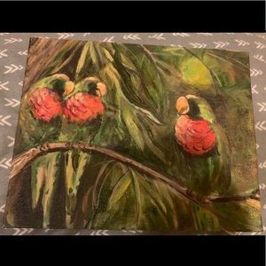 Realistic Bird Canvas Painting